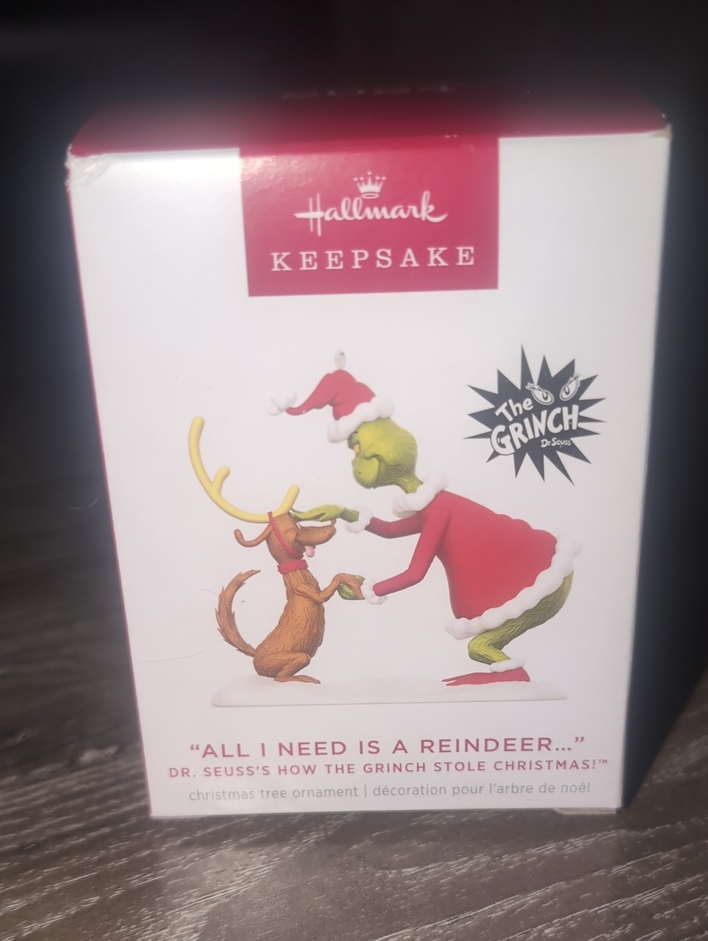 All I Need Is A Reindeer Hallmark Keepsake 2024 How The Grinch Stole Christmas
